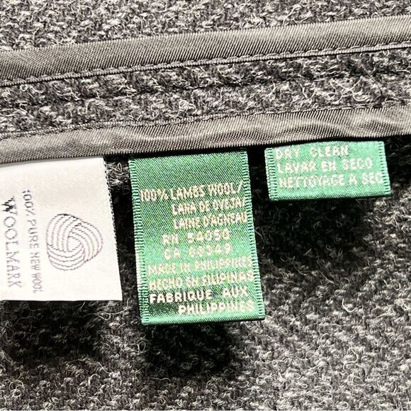 Lauren by Ralph Lauren 100% lamb's wool blazer 🖤 EUC🖤 12P - Picture 7 of 10